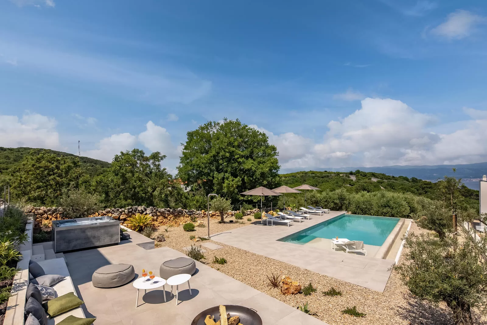 Luxury Villa Lapisa near the sea on the island of Krk