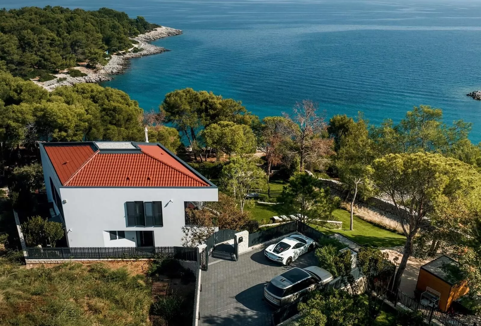 Luxuriöse Villa Contessa am Meer auf der Insel Cres